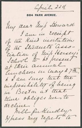 Lot #577 Edith Wharton Handwritten Letter Signed - Image 1