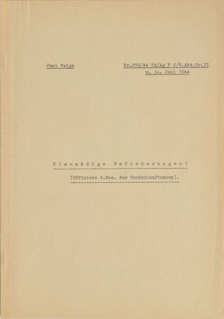 Lot #45 Adolf Hitler: Nazi promotion document used as evidence at Nuremberg - Image 2