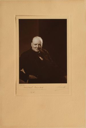Lot #14 Winston Churchill: Brilliant 1941 Steichen