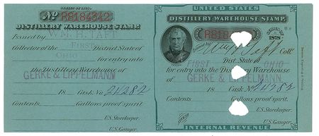 Lot #238 William H. Taft - Image 1