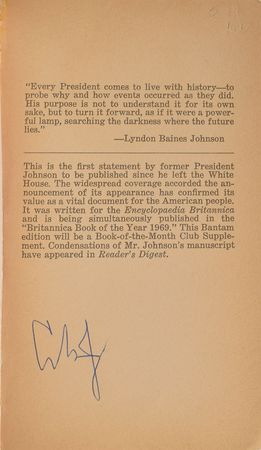 Lot #223 Lyndon and Lady Bird Johnson - Image 1