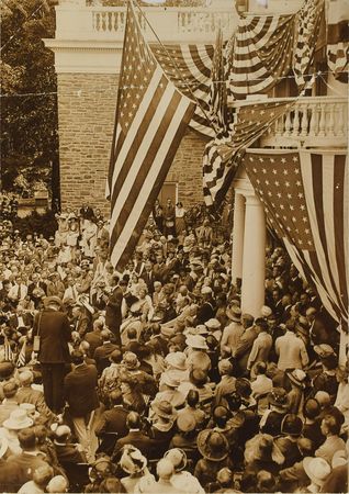 Lot #304 Franklin D. Roosevelt: FDR runs for vice president in 1920: 