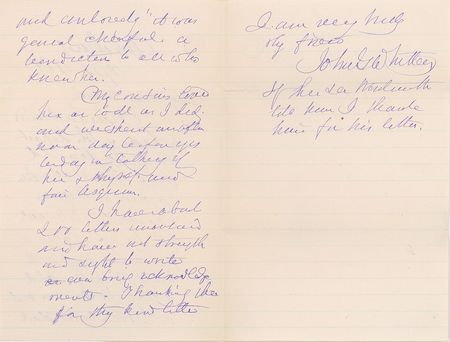 Lot #594 John Greenleaf Whittier - Image 2