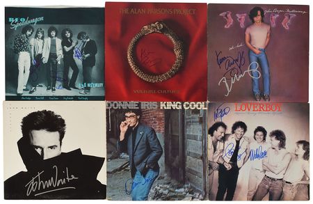 Lot #737 Rock and Roll Albums - Image 1