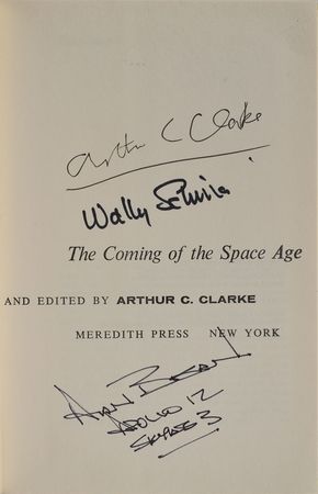 Lot #460 Astronauts and Arthur C. Clarke Books - Image 1