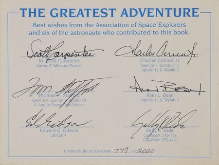 Lot #460 Astronauts and Arthur C. Clarke Books - Image 3