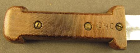 Lot #80 Theater-Made WWII Fighting Knife Knife - Image 9