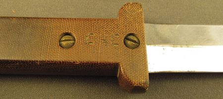 Lot #80 Theater-Made WWII Fighting Knife Knife - Image 10