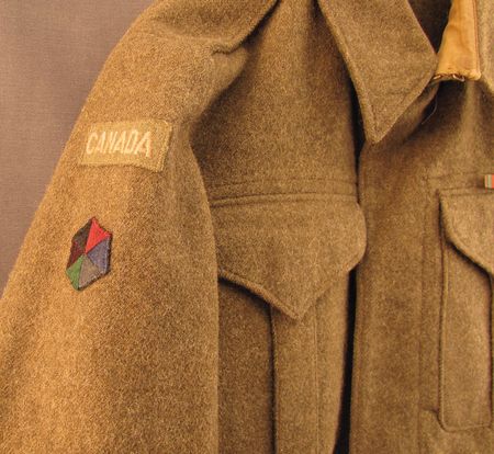 Lot #98  Canadian Battle Dress Tunic - Image 4