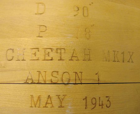 Lot #99 Avro Anson Cheetah Propeller Propeller - Image 13