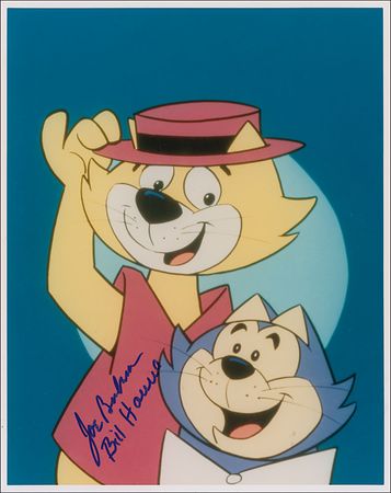 Lot #530 Bill Hanna and Joe Barbera Signed Photographs - Image 2