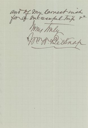 Lot #413 William Belknap Handwritten Letter Signed - Image 2