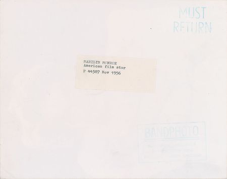 Lot #807 Marilyn Monroe Photograph - Image 2