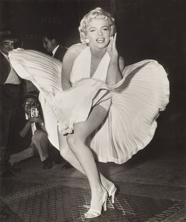 Lot #816 Marilyn Monroe: The iconic Seven Year Itch subway shot - Image 1
