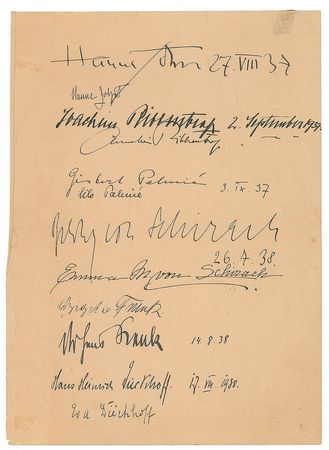 Lot #12 Third Reich: Hitler, Goebbels, Himmler,