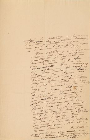 Lot #362 Alexander von Humboldt: A scientific letter from Humboldt to Freycinet - Image 3