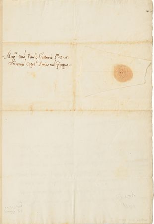 Lot #339 Pope Clement VII Signed Letter - Image 2
