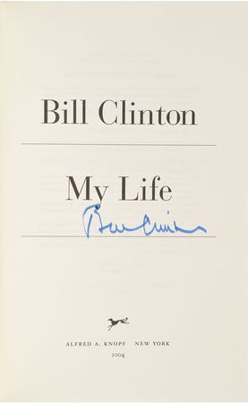 Lot #261 Bill Clinton Book - Image 1