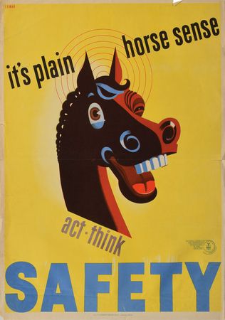 Lot #157  WWII 'Safety' Posters - Image 3