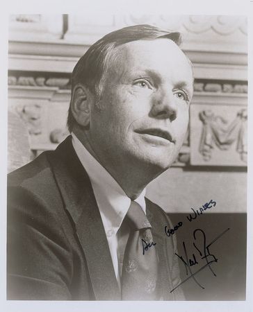 Lot #458 Neil Armstrong Signed Photograph - Image 1