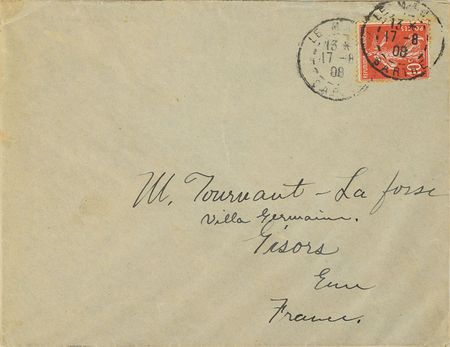 Lot #440 Wilbur Wright: The rare Wright Brother in France - Image 2