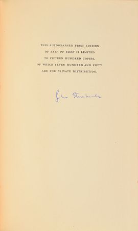Lot #569 John Steinbeck Book - Image 1