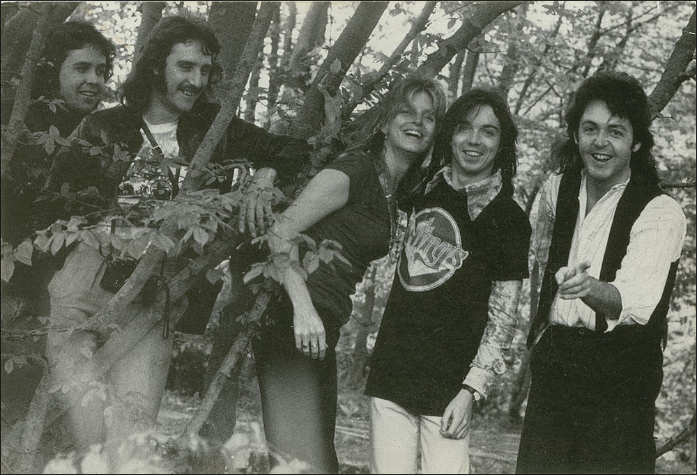 Wings: Paul and Linda McCartney Signed Postcard | RR Auction