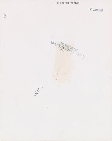 Lot #4379 Elizabeth Taylor Set of (3) Photographs - Image 6