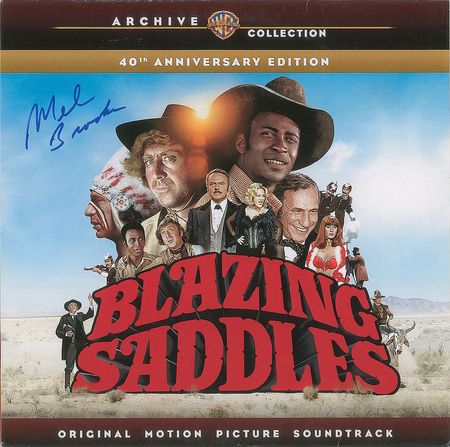 Lot #4333  Blazing Saddles: Mel Brooks Signed Album - Image 2