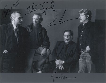 Lot #4345  Four Directors Oversized Signed Photograph - Image 2