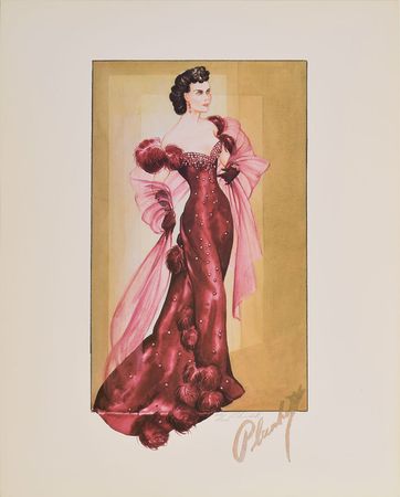 Lot #4351  Gone With the Wind: Walter Plunkett Signed Limited Edition Portfolio - Image 2