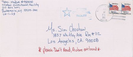 Lot #4289 Tupac Shakur Handwritten Letter and Signed Candid Photo - Image 2