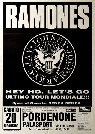 Lot #2419  Ramones Palace Port Italy Poster - Image 2