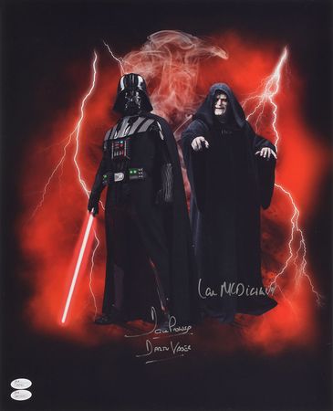 Lot #4432  Star Wars: Prowse and McDiarmid Signed Photograph - Image 1