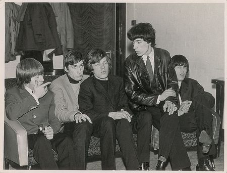 Lot #4074  Rolling Stones Pair of Original Vintage Photographs - Image 1