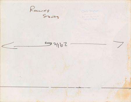 Lot #4074  Rolling Stones Pair of Original Vintage Photographs - Image 4