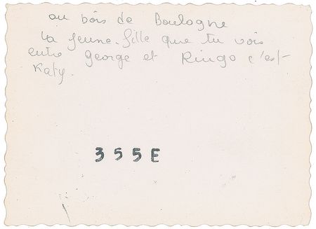 Lot #4018  Beatles Set of (5) Original Vintage Candid 1965 Paris Photographs - Image 9