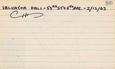 Lot #4533 Salvador Dali Signature - Image 2