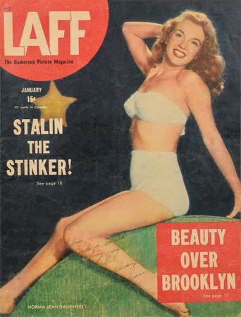 Lot #4321 Marilyn Monroe Signed Magazine - Image 1