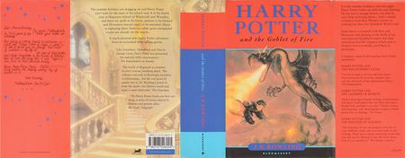 Lot #4439 J. K. Rowling Signed 'Harry Potter and the Goblet of Fire' Book - Image 3