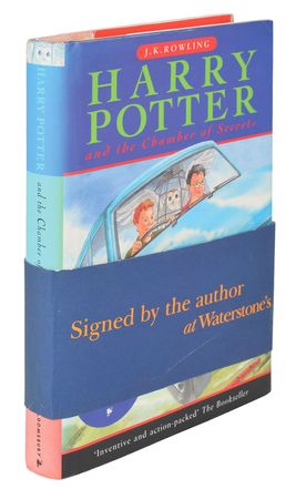 Lot #4437 J. K. Rowling Signed 'Harry Potter and the Chamber of Secrets' Book - Image 2