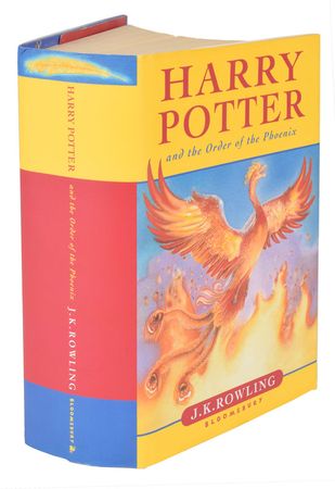 Lot #4440 J. K. Rowling Signed 'Harry Potter and the Order of the Phoenix' Book - Image 2