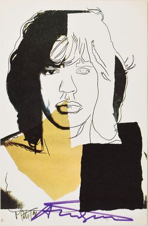 Lot #4544 Andy Warhol Set of (10) Signed Mick Jagger Postcard Photographs - Image 12