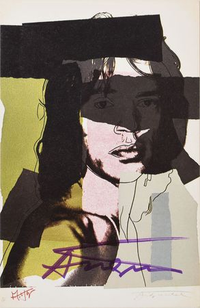 Lot #4544 Andy Warhol Set of (10) Signed Mick Jagger Postcard Photographs - Image 14