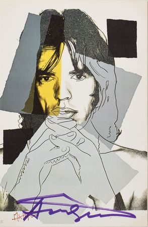 Lot #4544 Andy Warhol Set of (10) Signed Mick Jagger Postcard Photographs - Image 15
