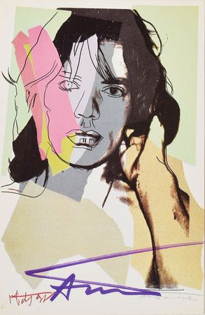 Lot #4544 Andy Warhol Set of (10) Signed Mick Jagger Postcard Photographs - Image 16