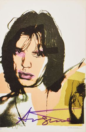 Lot #4544 Andy Warhol Set of (10) Signed Mick Jagger Postcard Photographs - Image 20