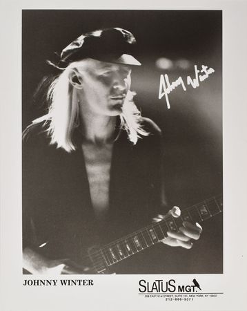 Lot #4151 Johnny Winter Collection of (5) Items - Image 9