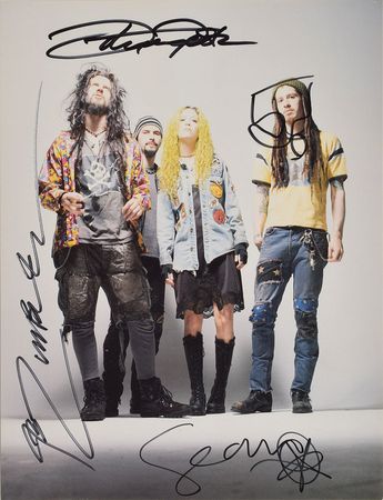 Lot #4279  White Zombie Set of (3) Signed Items  - Image 3