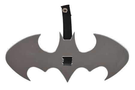 Lot #4248  Prince's Stage-Worn Batman Mirror Wristband - Image 1